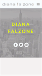 Mobile Screenshot of dianafalzone.com